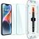Spigen Tempered Glass Protector [GlasTR EZ FIT] designed for iPhone 14 2022 iPhone 13 Pro 2021 iPhone 13 2021 Sensor Protection 2 Pack
